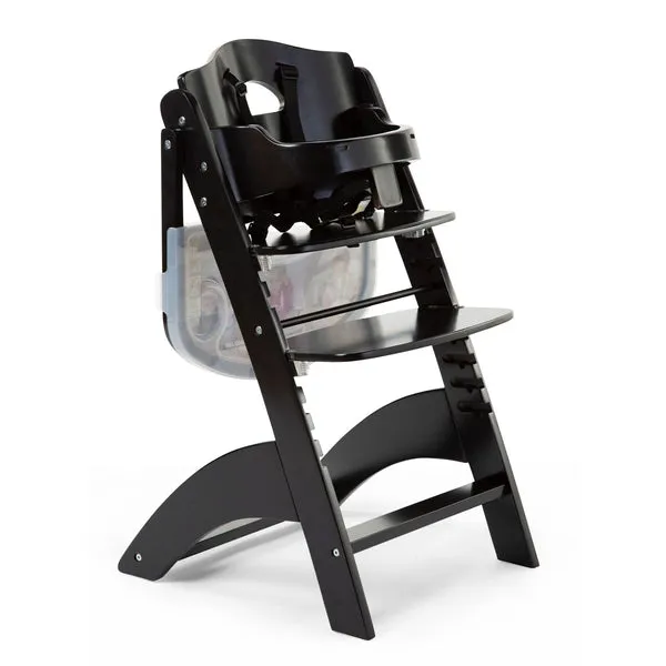 [1 yr local warranty] Childhome Lambda 3 Baby High Chair   Feeding Tray - Black