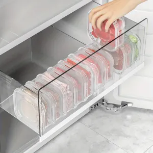 10pcs Food Grade Frozen Storage Box for Refrigerator Organization