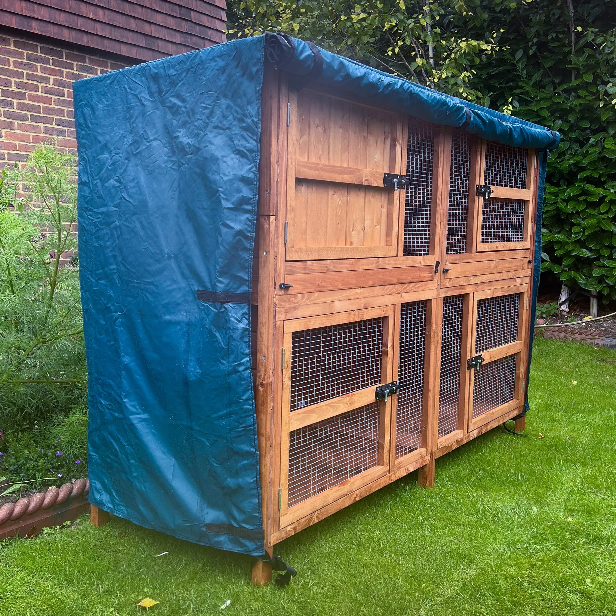 6ft Chartwell Double Guinea Pig Hutch Cover | Protect Your Hutch From The Weather With Day Dry™ Rain Covers