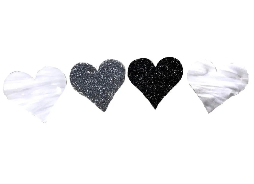 Acrylic Heart Napkin Holders