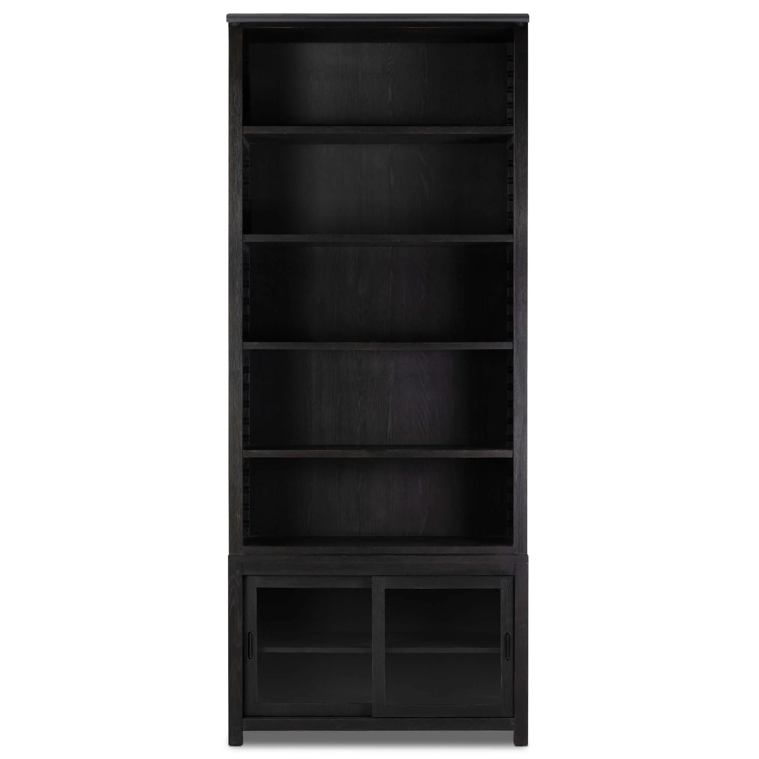 Admont Bookcase, Worn Black