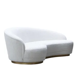 Allena Performance Boucle Curve Sofa