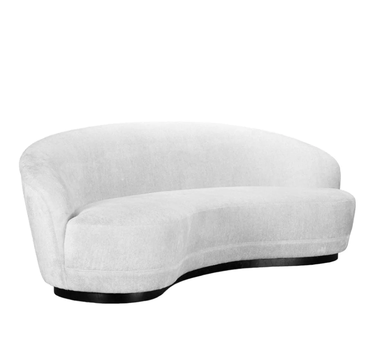 Allena Performance Boucle Curve Sofa