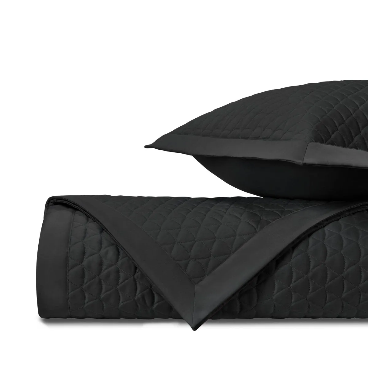 Anastasia Quilted Black by Home Treasures