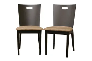 Baxton Studio Lamar Dining Chair in Set of 2