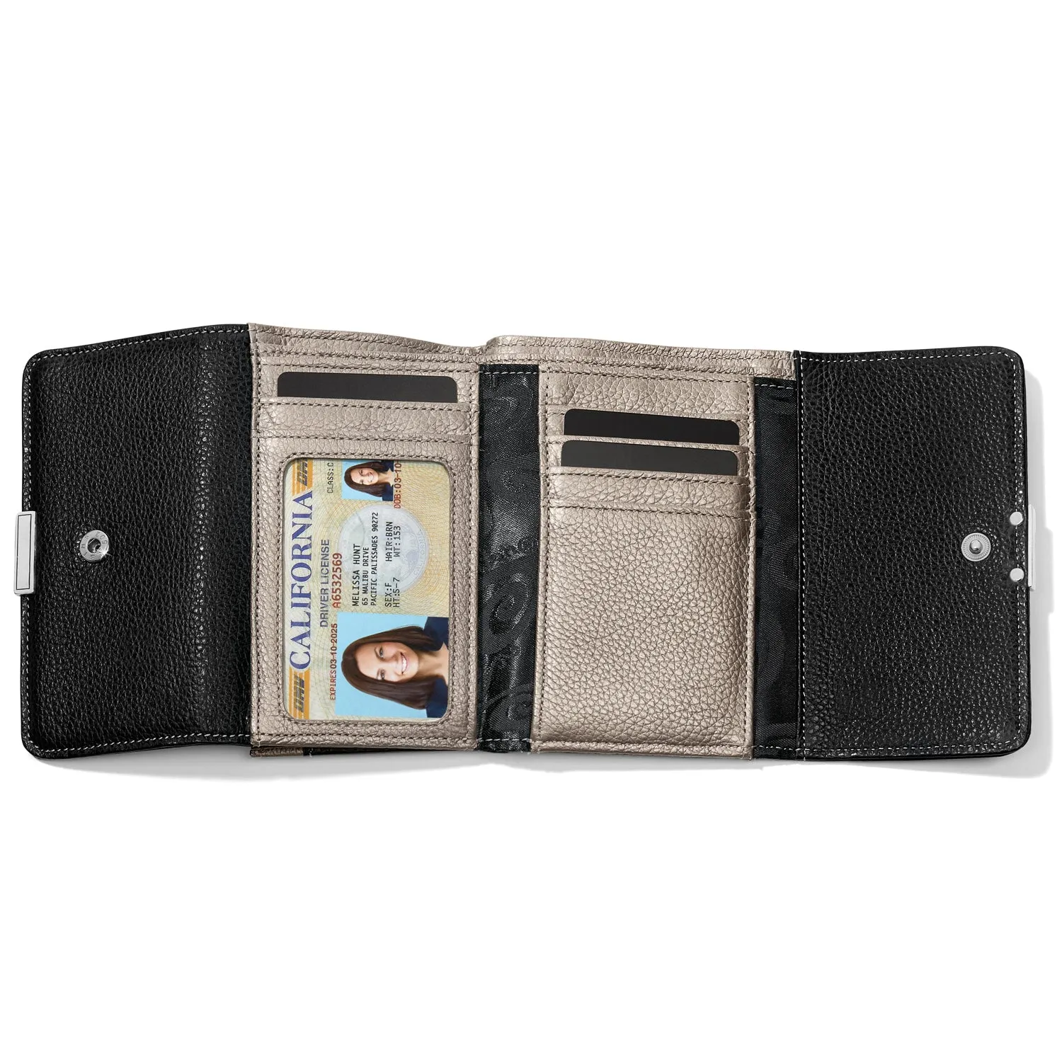 Brighton Barbados Double Flap Medium Wallet