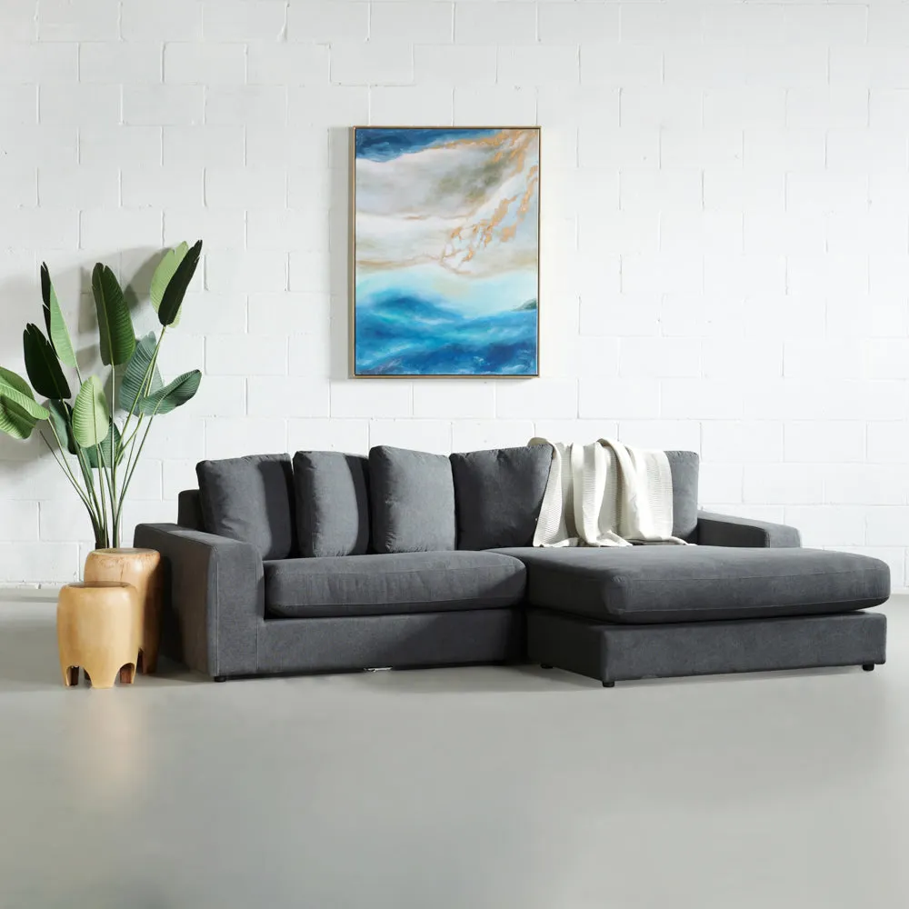 BRYCE - Dark Grey Interchangeable Sectional Sofa