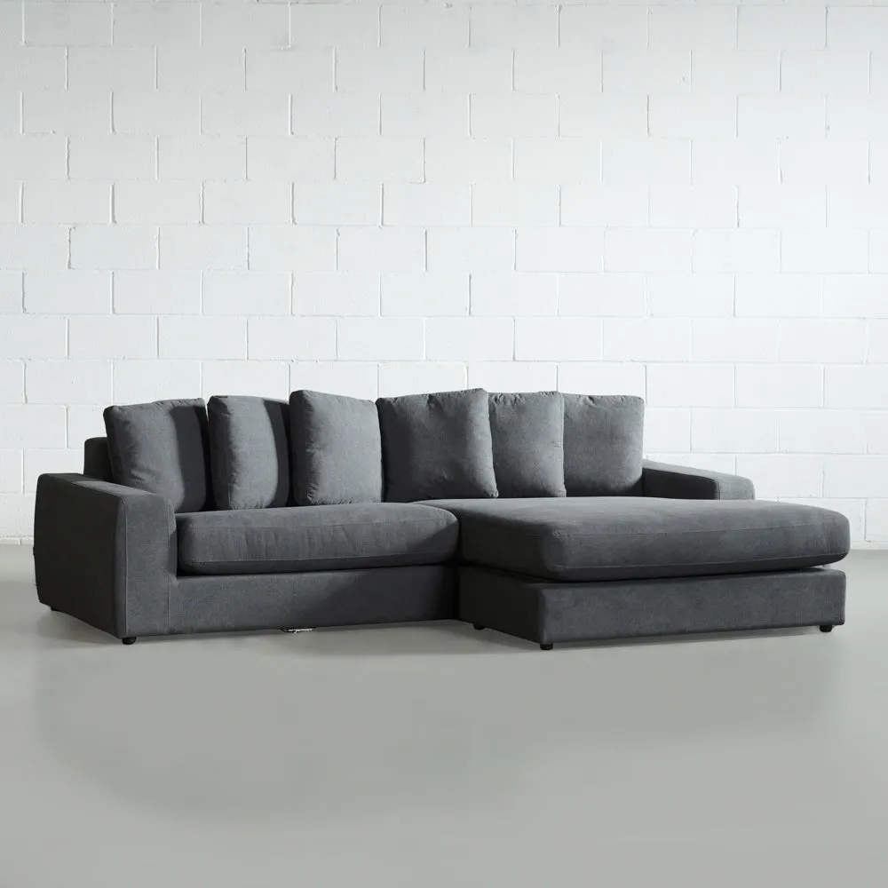 BRYCE - Dark Grey Interchangeable Sectional Sofa