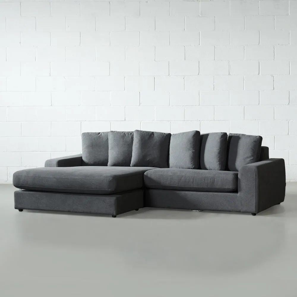 BRYCE - Dark Grey Interchangeable Sectional Sofa