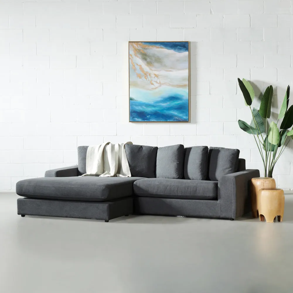 BRYCE - Dark Grey Interchangeable Sectional Sofa