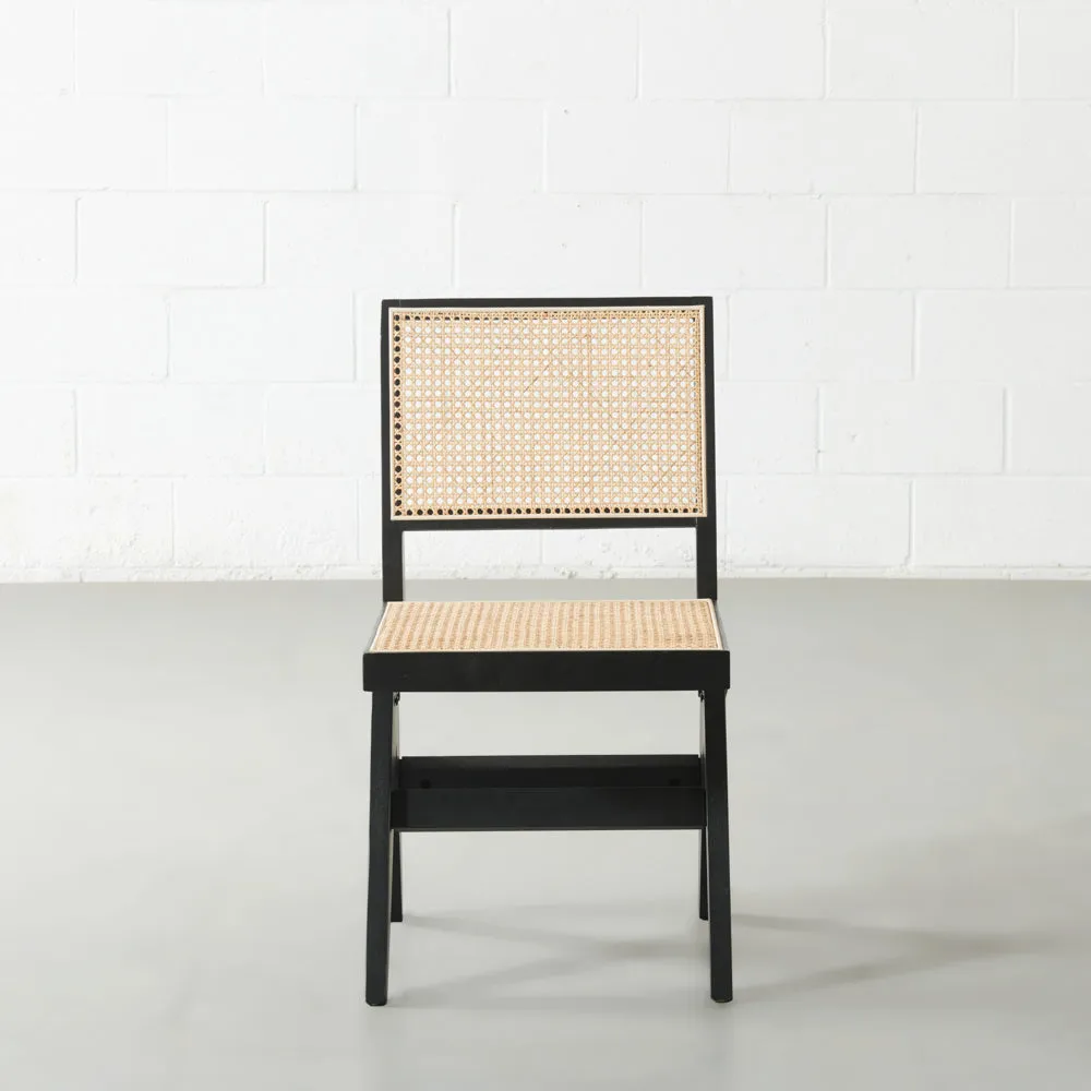 CAPELA - Black Wood Side Chair