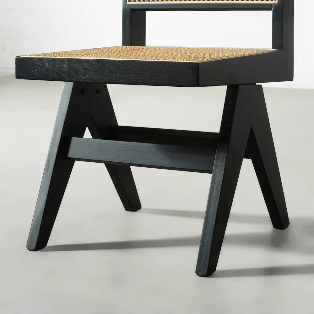 CAPELA - Black Wood Side Chair