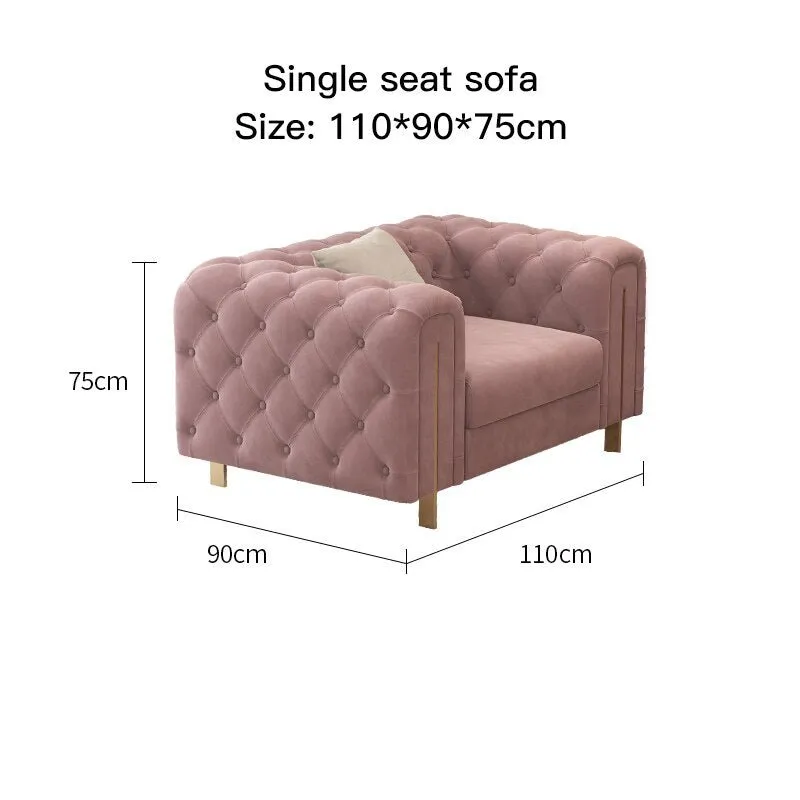 Chesterfield Sofa High-End Fashion