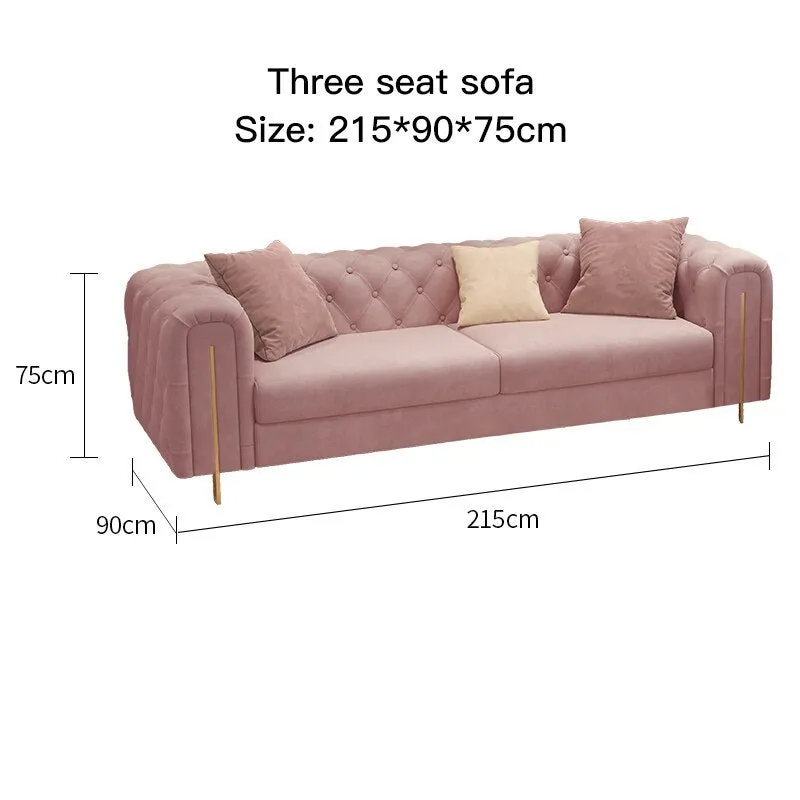 Chesterfield Sofa High-End Fashion