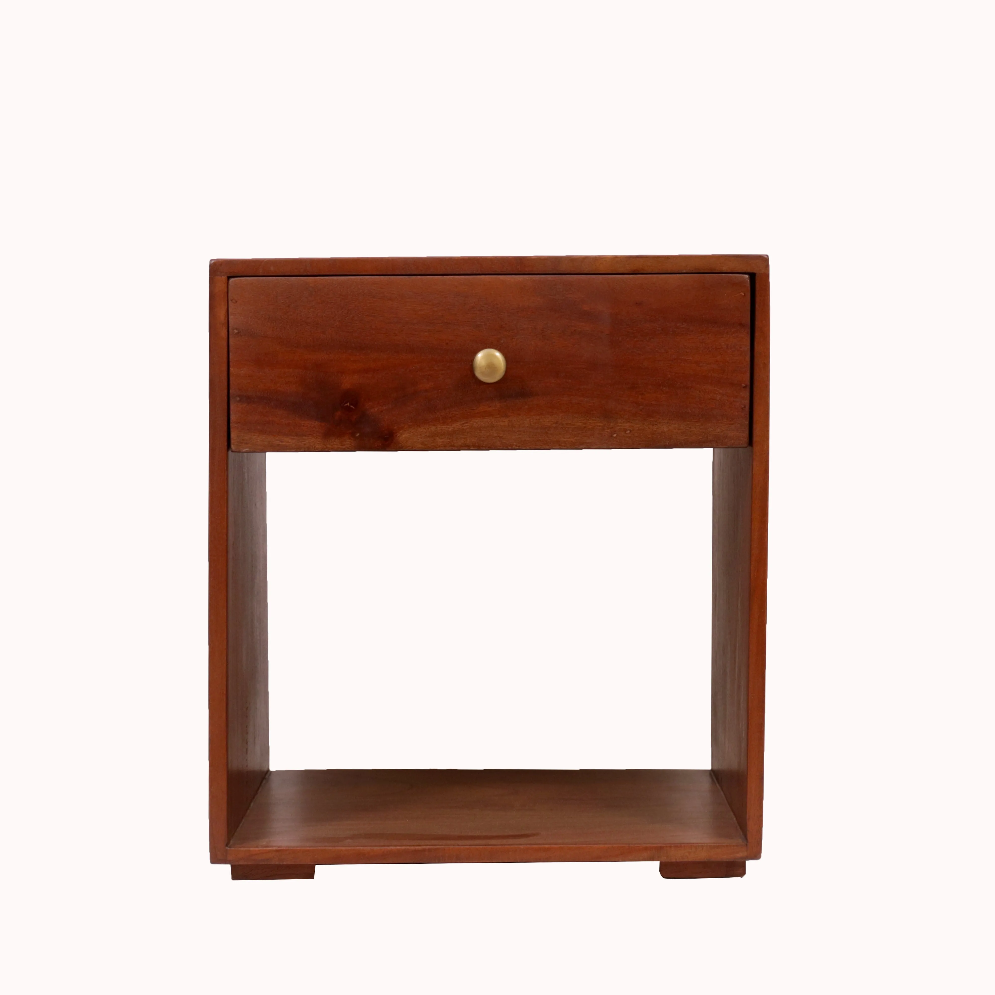 Classic Wooden Handmade Night Stand Finished Bedside