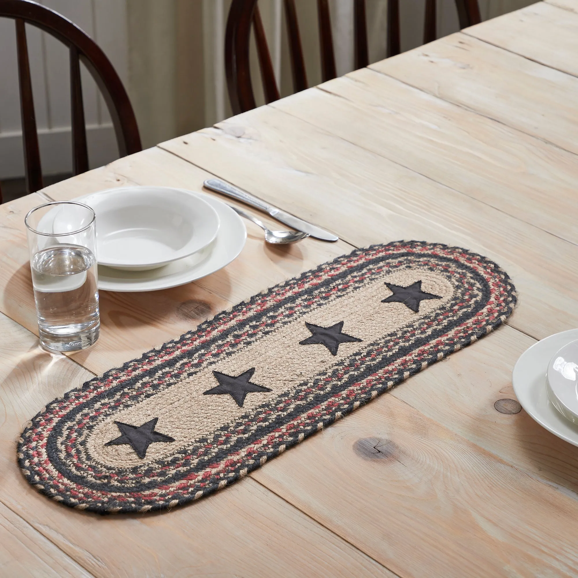 Colonial Star Jute Runner