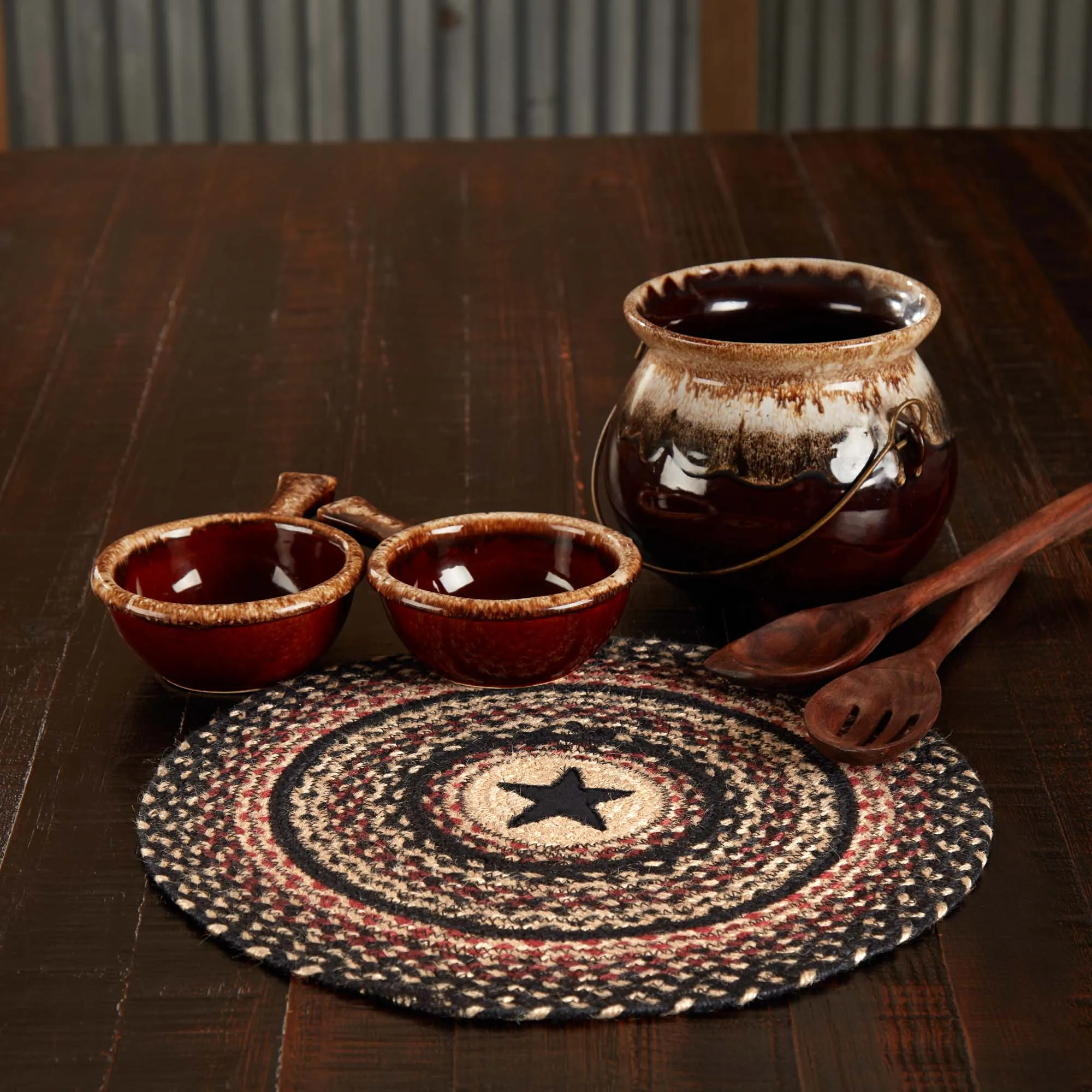 Colonial Star Jute Trivet