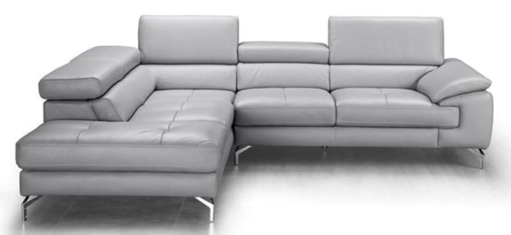 Crasio 5 Seater L Shape Leatherette Sofa For Living Room