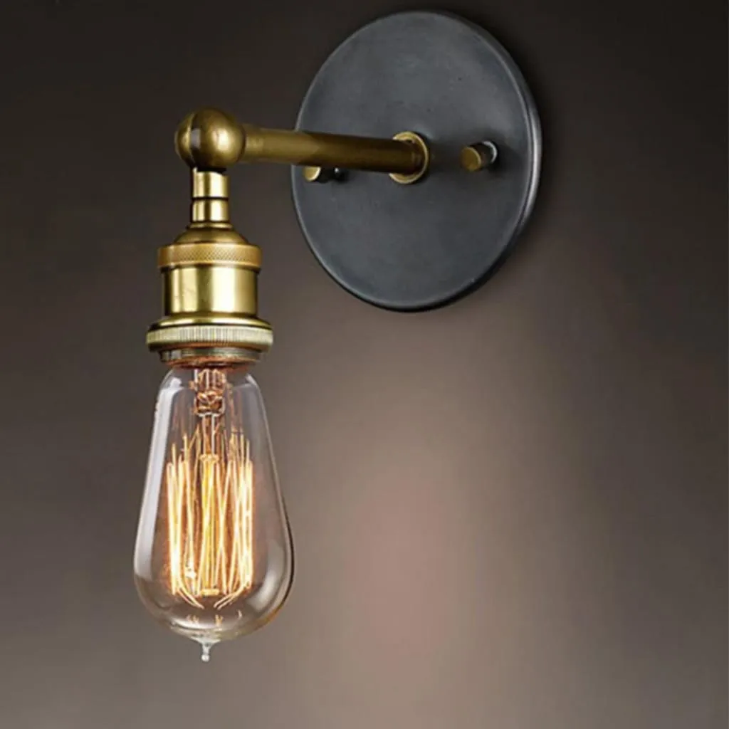 Cws129 Vintage Loft Industrial Metal Wall Sconce