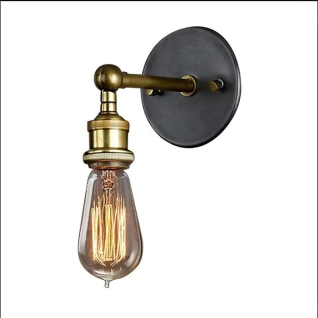 Cws129 Vintage Loft Industrial Metal Wall Sconce