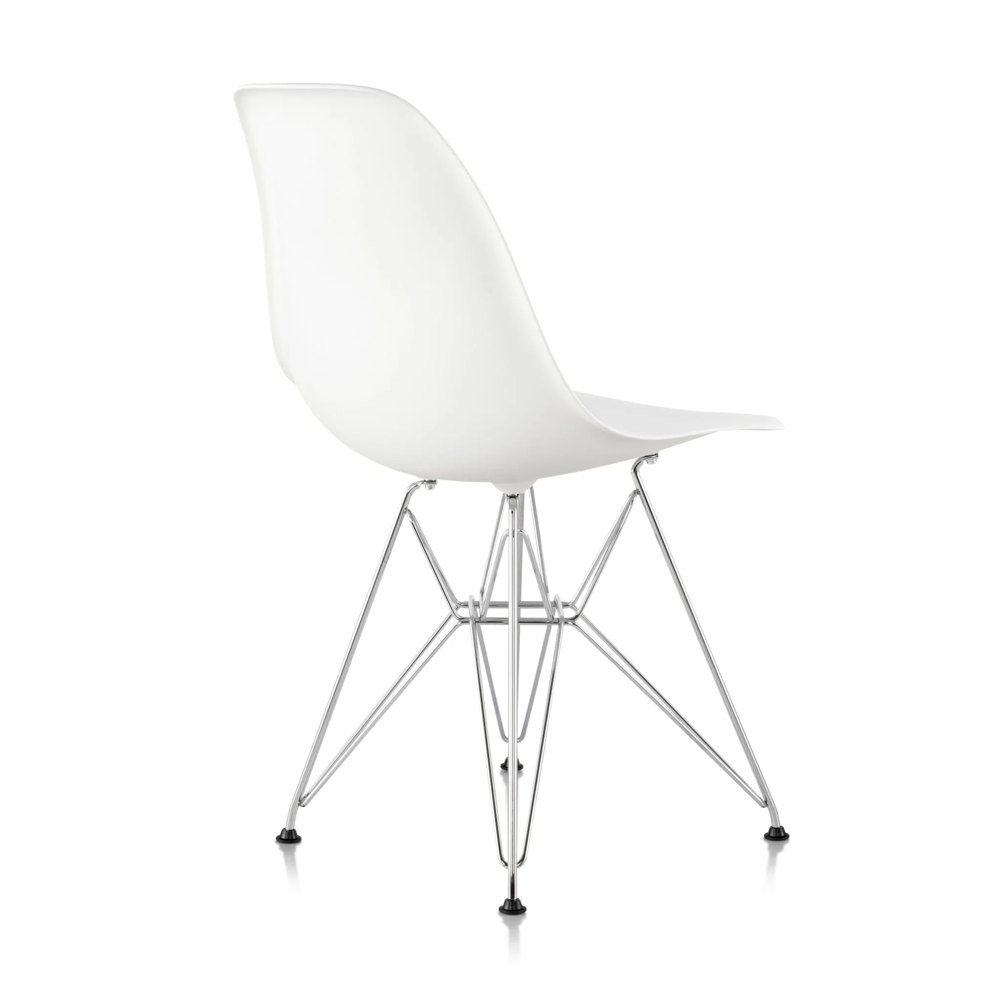 Eames® Molded Recycled Plastic Side Chair - White