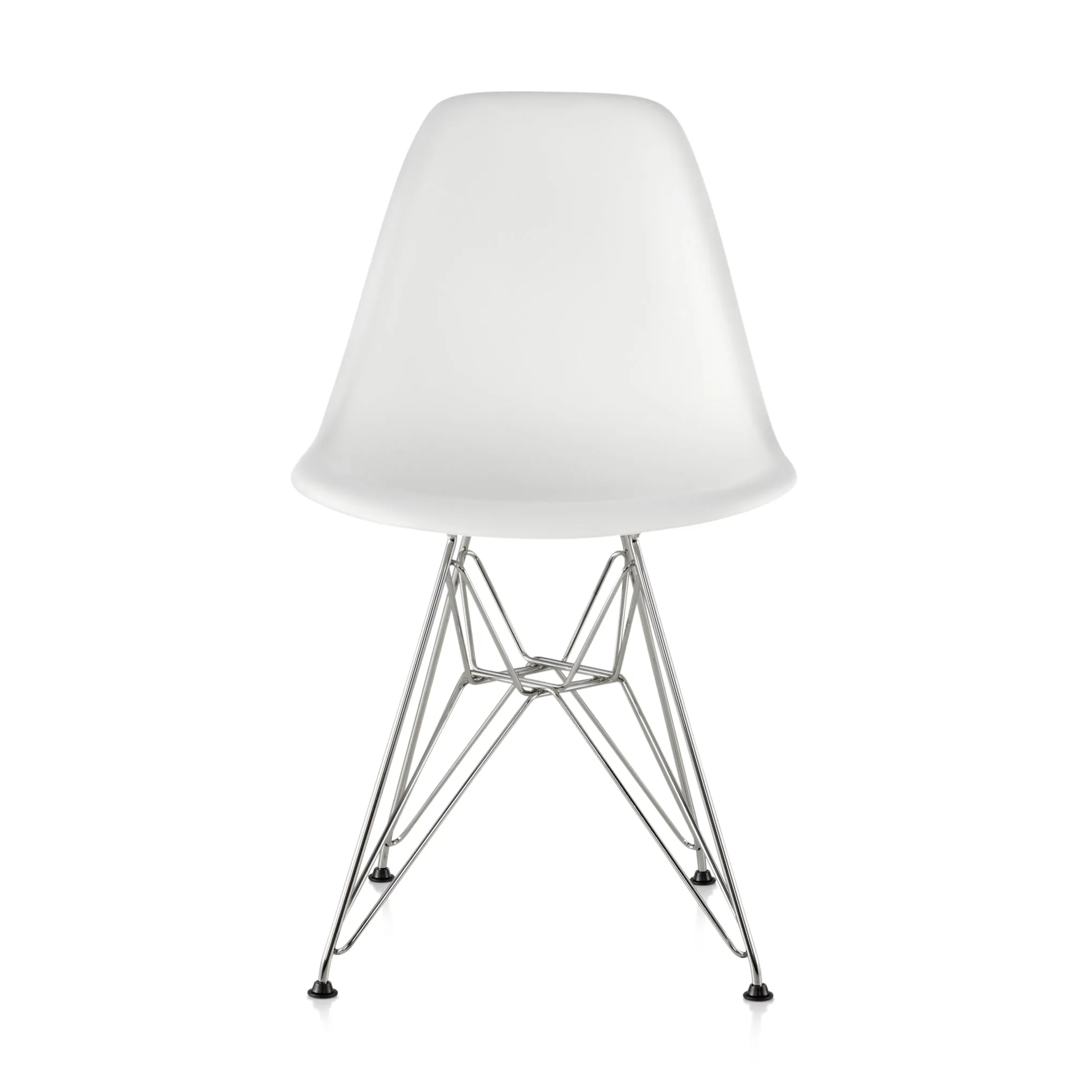 Eames® Molded Recycled Plastic Side Chair - White