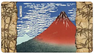 Fine Art Red Fuji Standard Gaming Playmat Mousepad by Hokusai