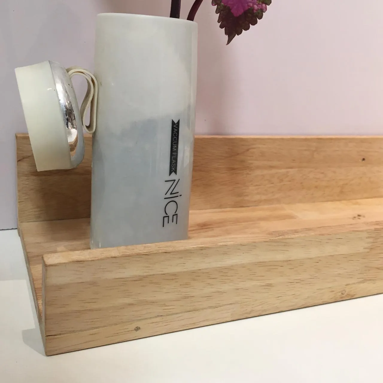 Floating Ledge Shelf For Planter/Artefacts On Wall By Miza