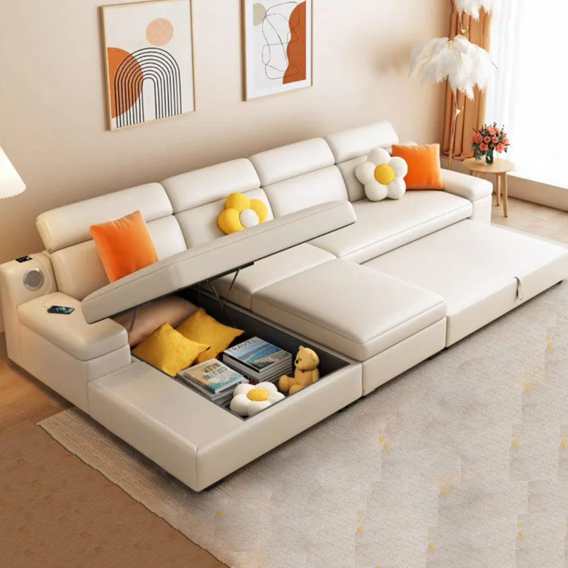 Flor Sectional Sofa Bed