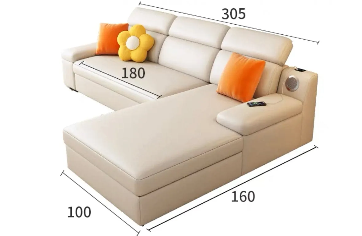 Flor Sectional Sofa Bed