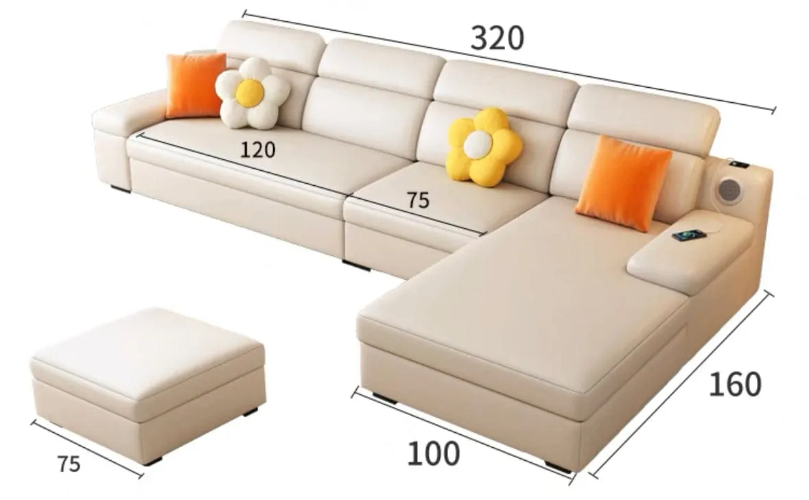 Flor Sectional Sofa Bed