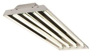 Fluorescent High Bay Fixture 48 Inch  Uses (6) 32-Watt Lamps (Lamps Included)