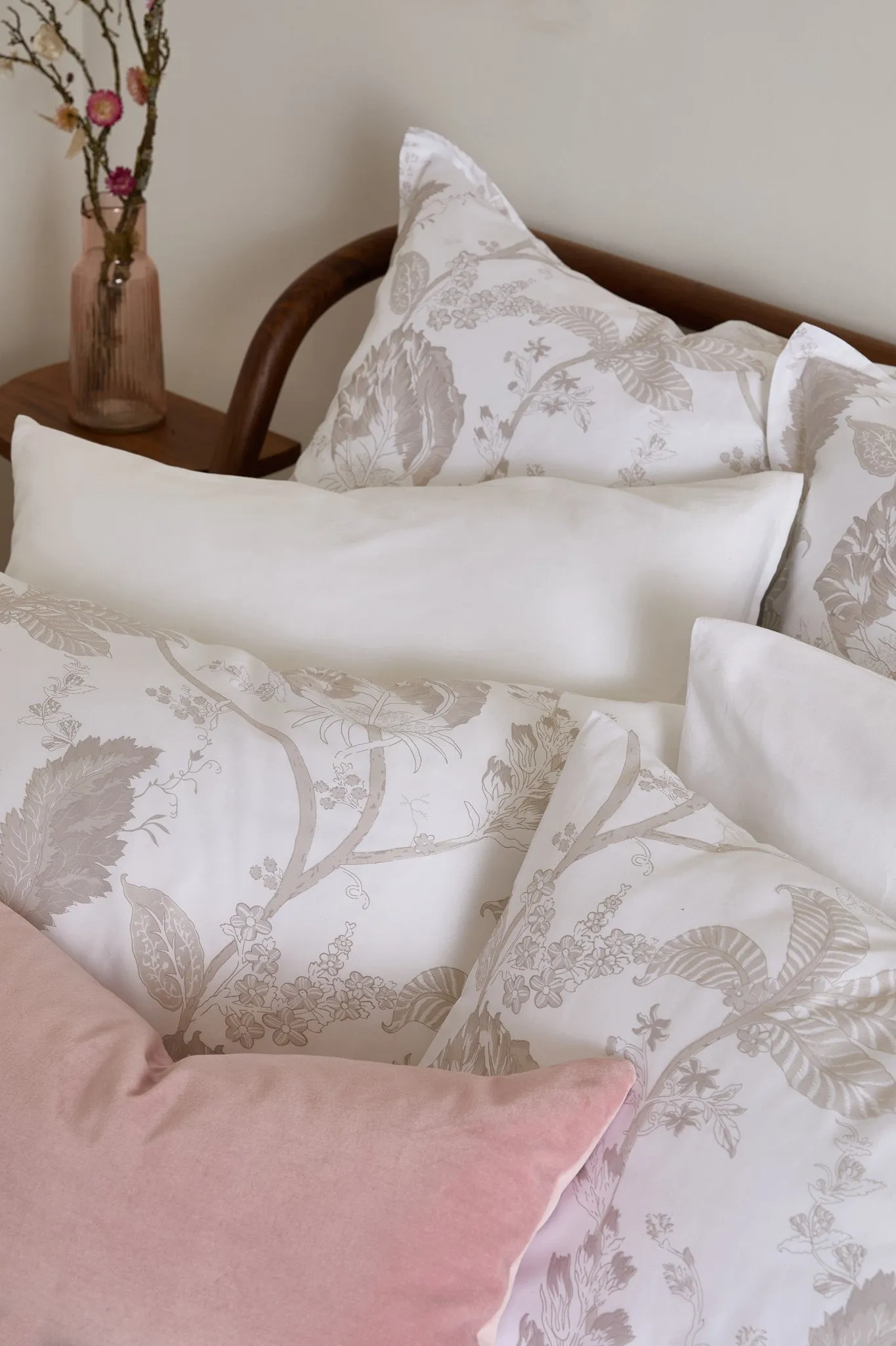 Foxford Jacobean Oxford Square Pillowcase