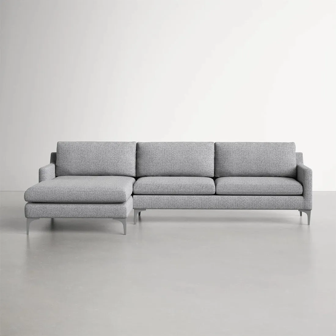 Franco 4 Seater Fabric L Shape Sofa