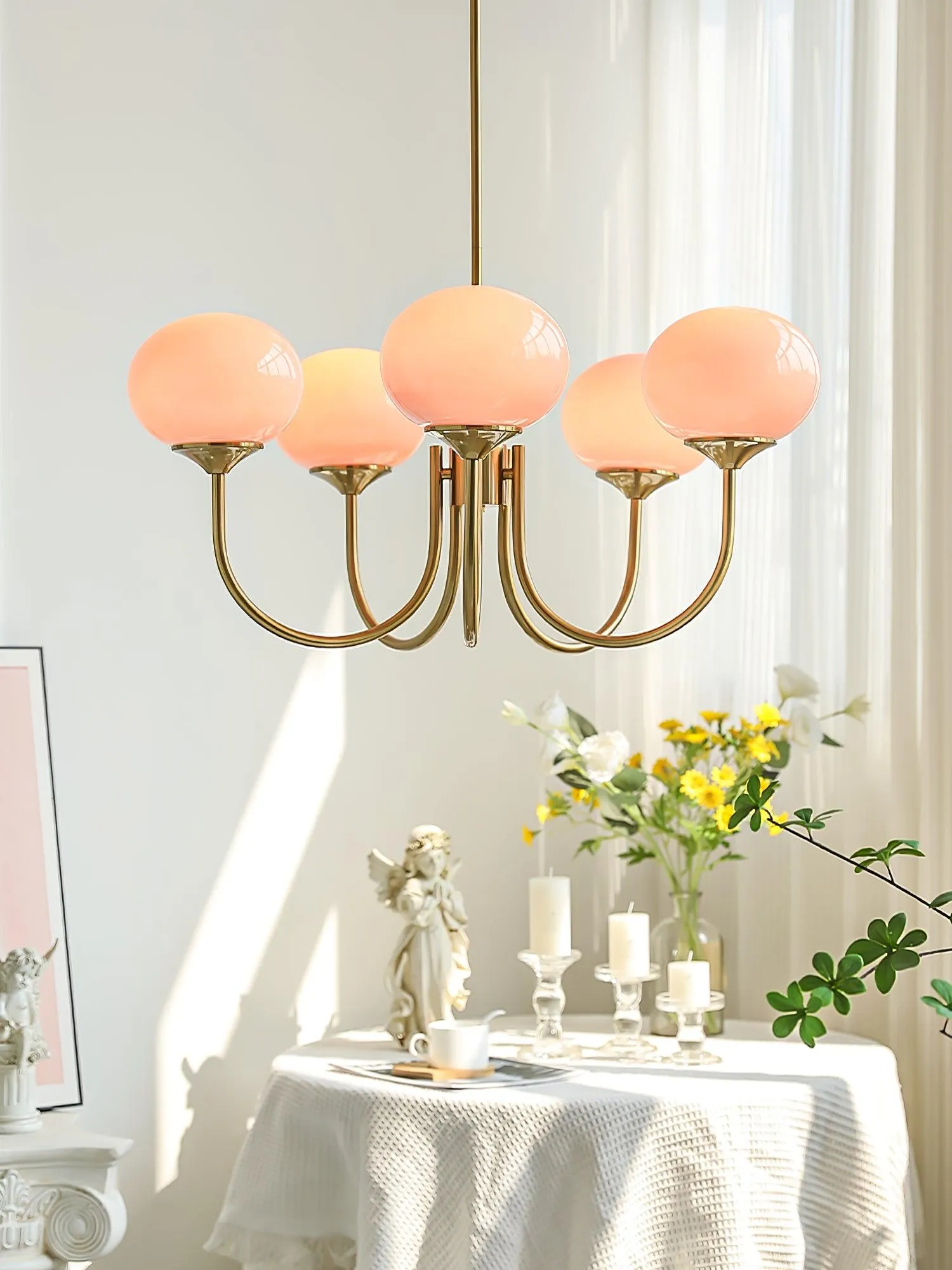 Glowing Delight - Modern Chandelier by Marshmallow