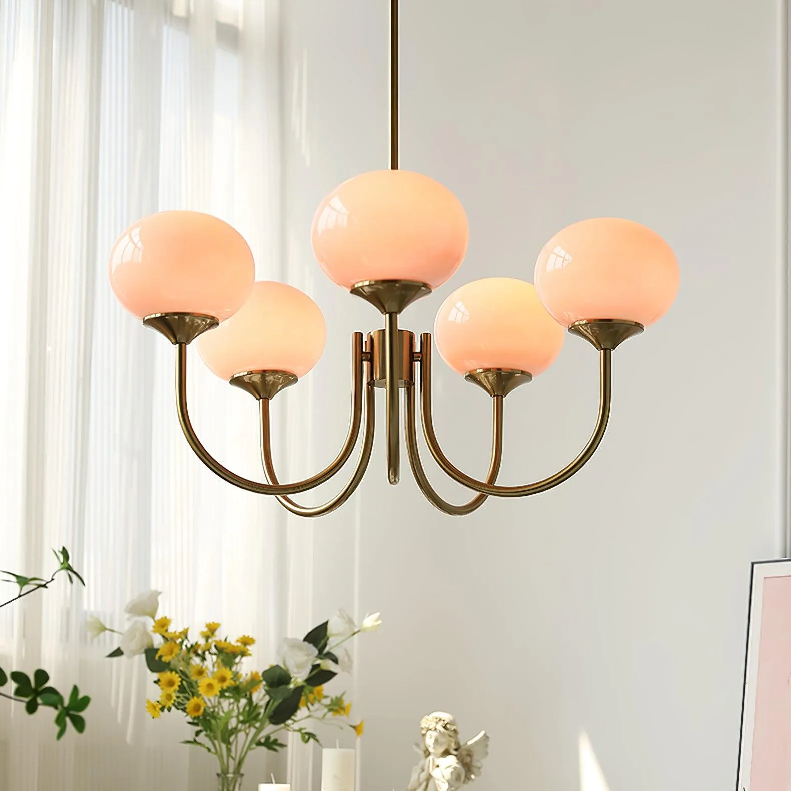 Glowing Delight - Modern Chandelier by Marshmallow