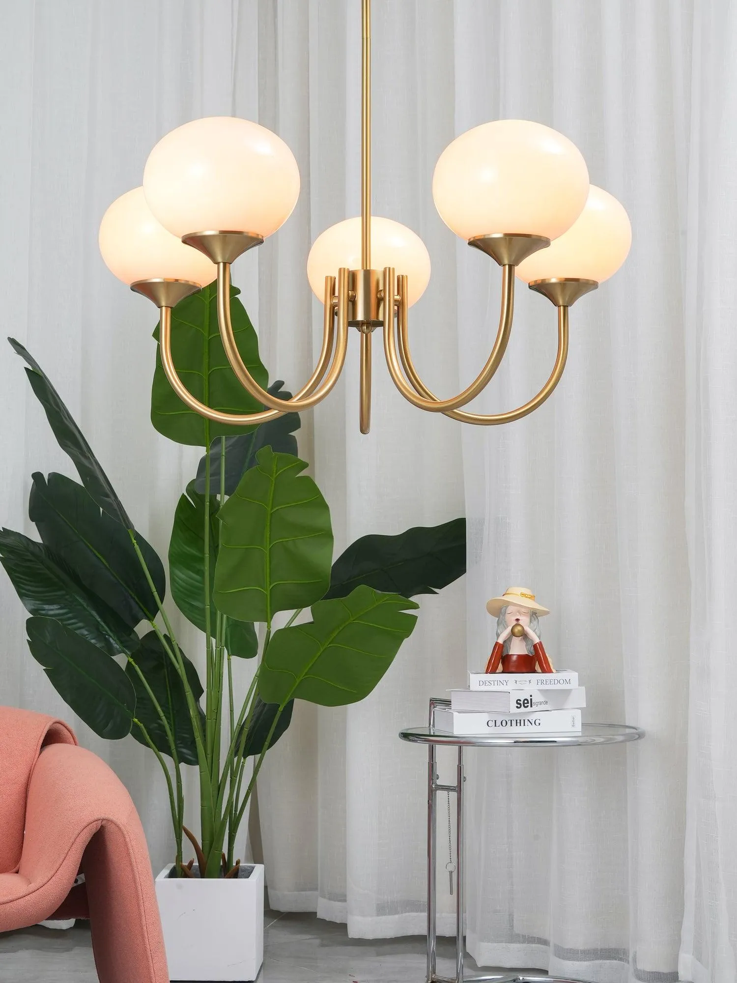 Glowing Delight - Modern Chandelier by Marshmallow