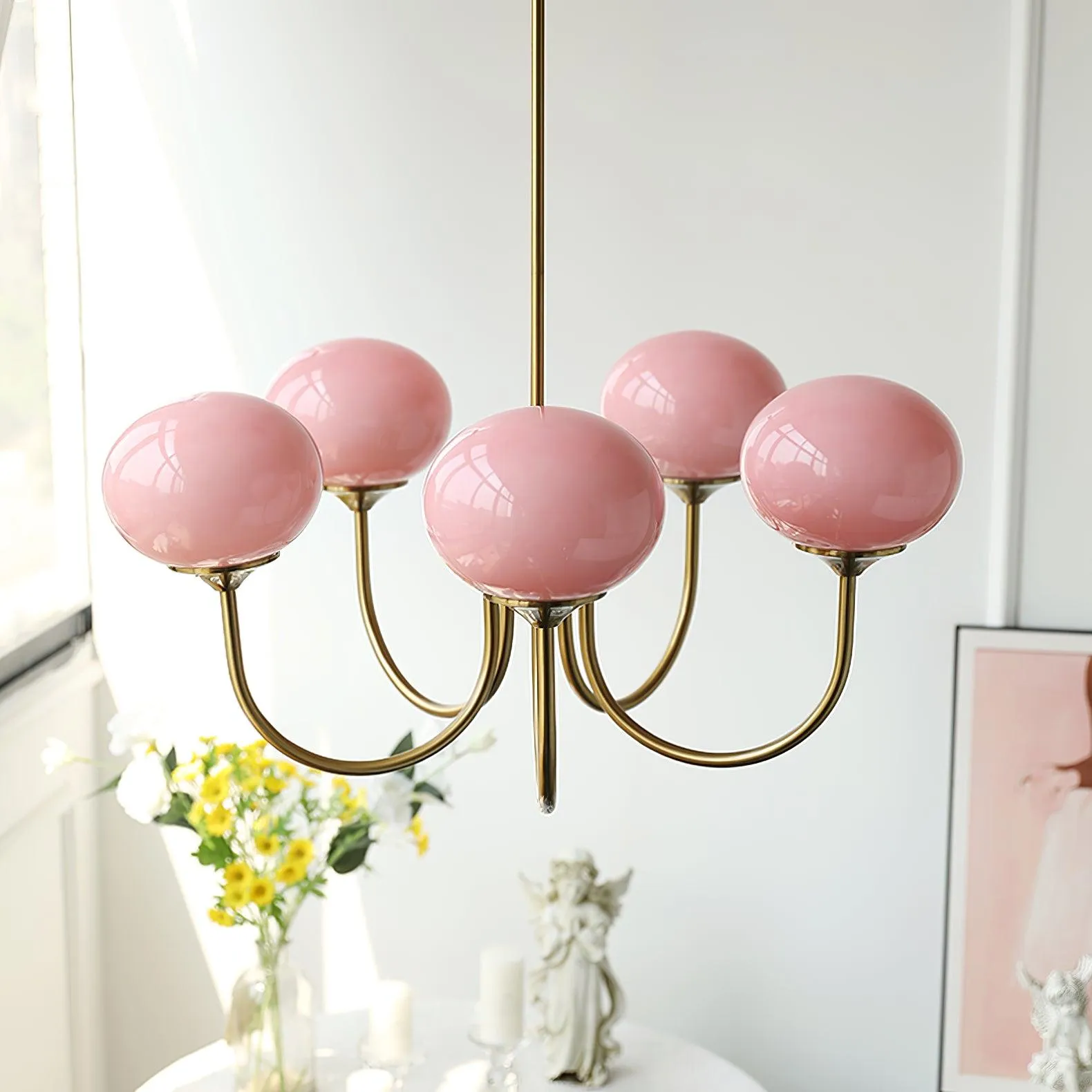 Glowing Delight - Modern Chandelier by Marshmallow