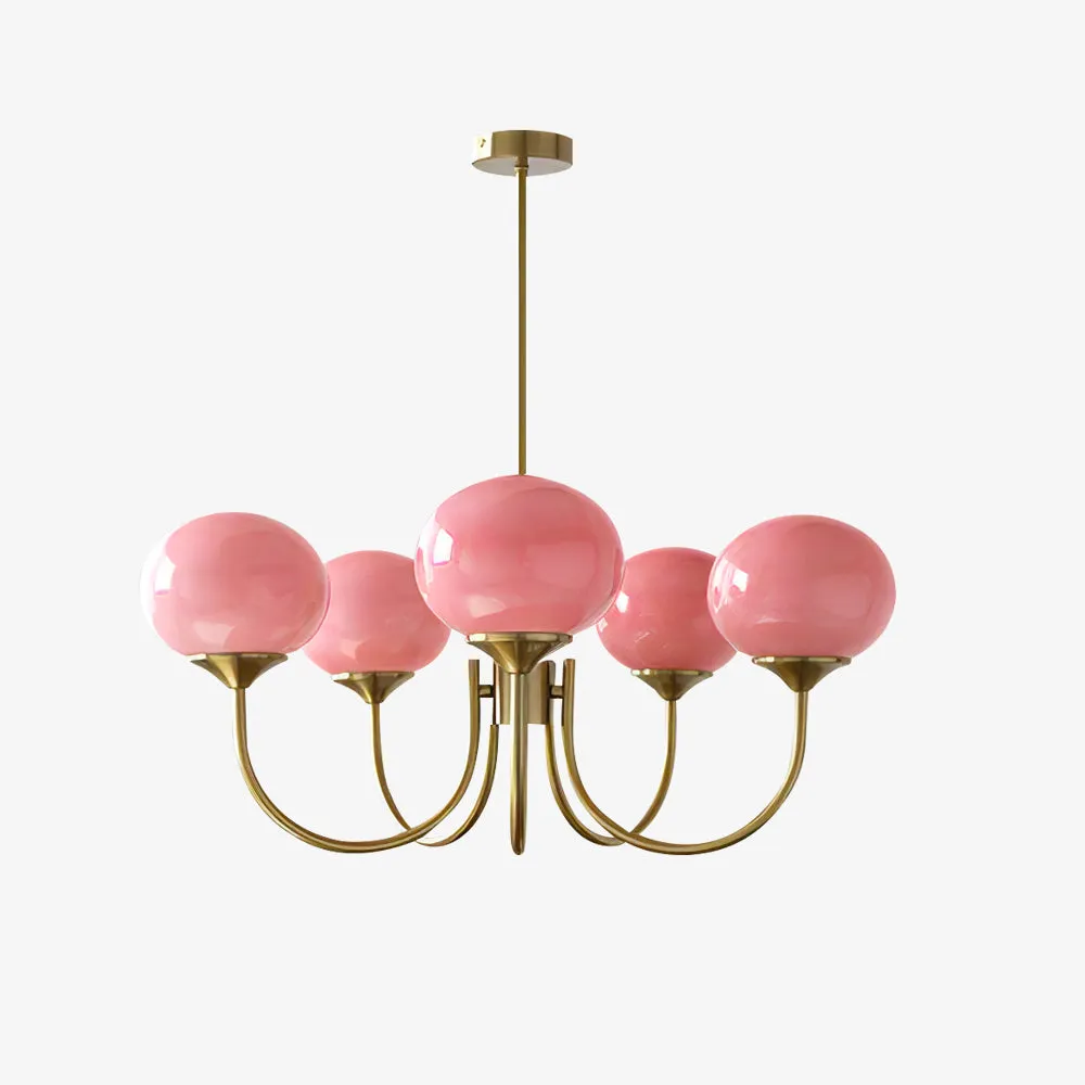 Glowing Delight - Modern Chandelier by Marshmallow