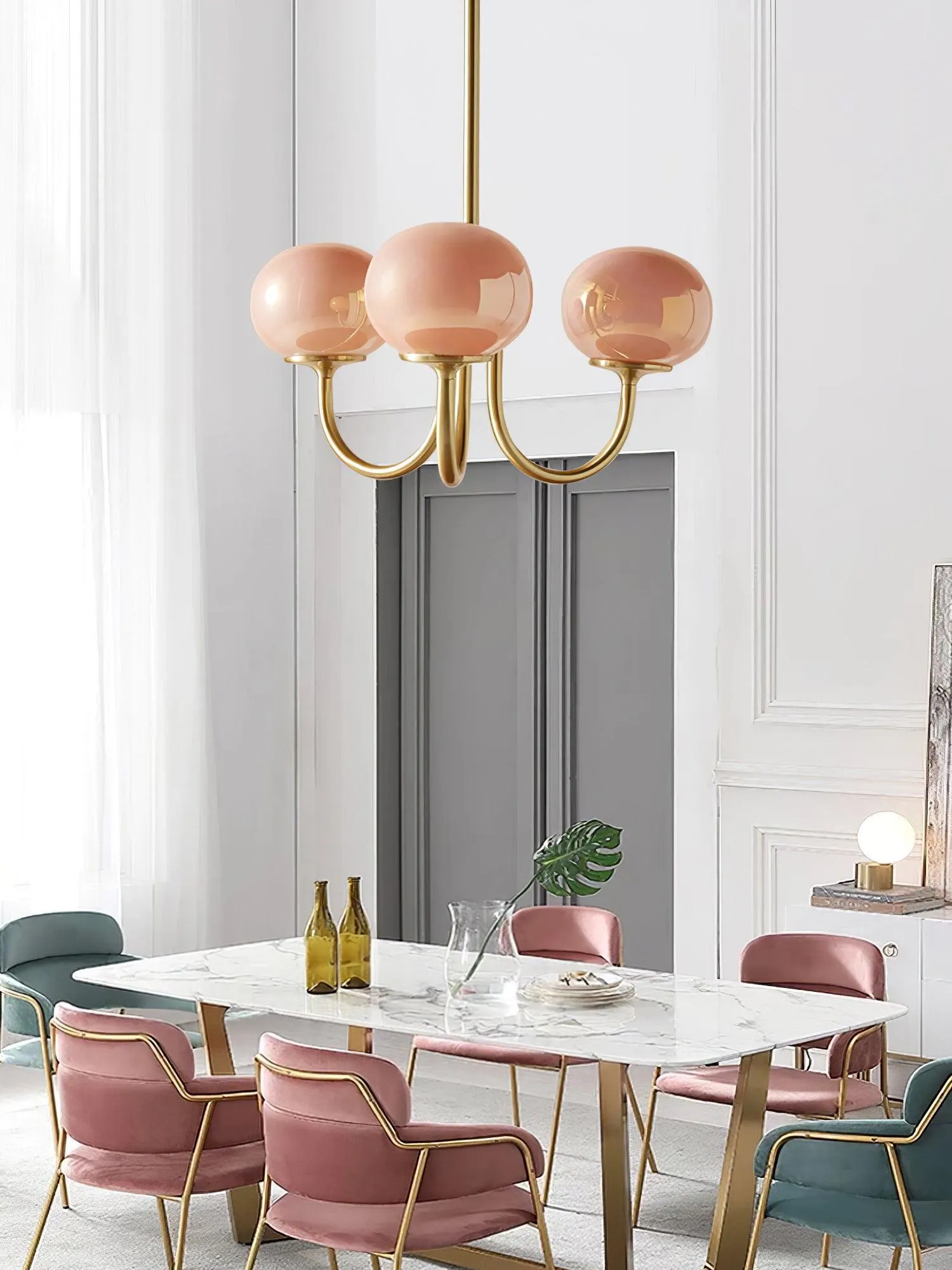 Glowing Delight - Modern Chandelier by Marshmallow