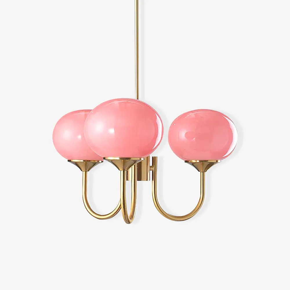 Glowing Delight - Modern Chandelier by Marshmallow