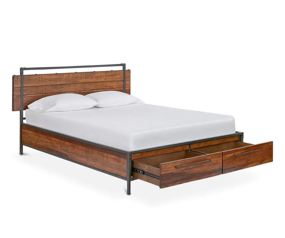 Optimized: Modern Insigna Storage Queen Bed with Sleek Design