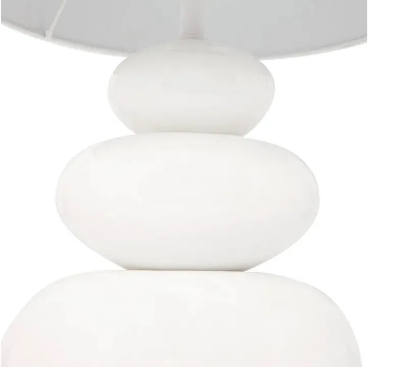 Koa Table Lamp - White Matt Ceramic