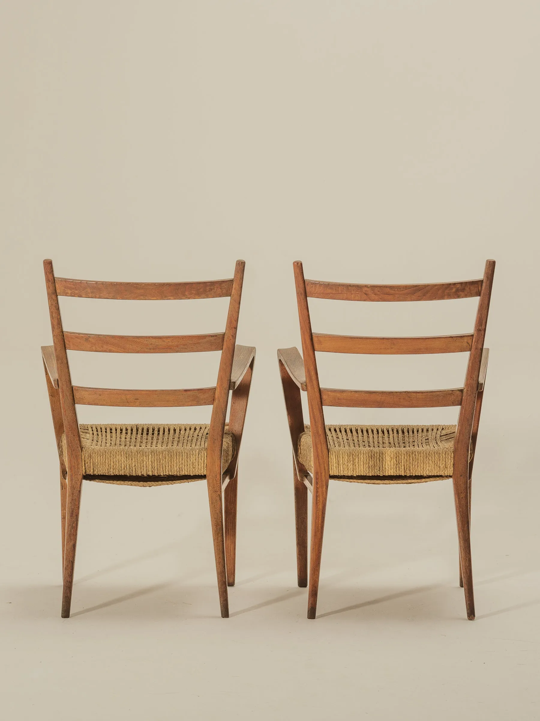 Ladderback Chairs by Guglielmo Pecorini