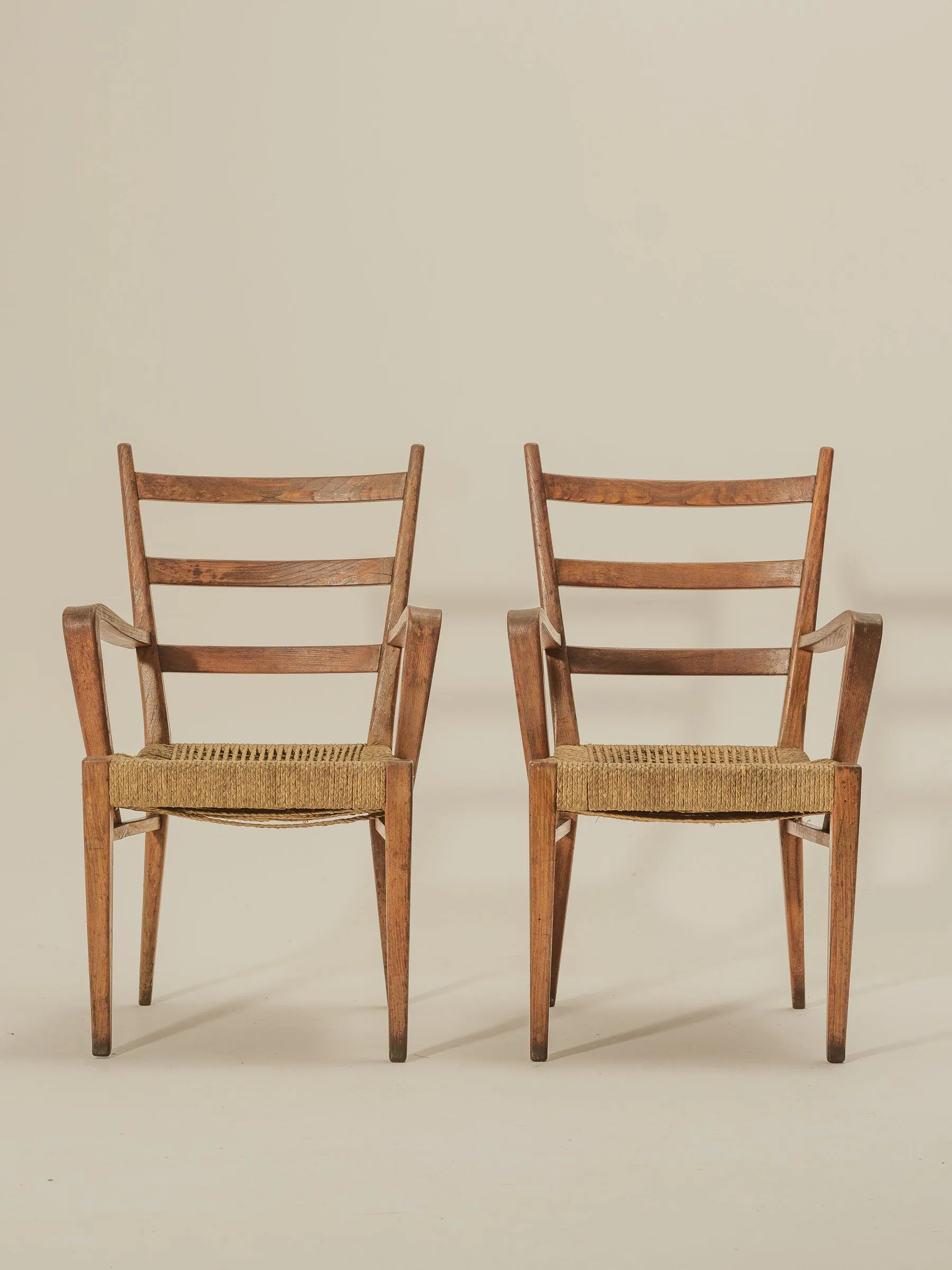 Ladderback Chairs by Guglielmo Pecorini