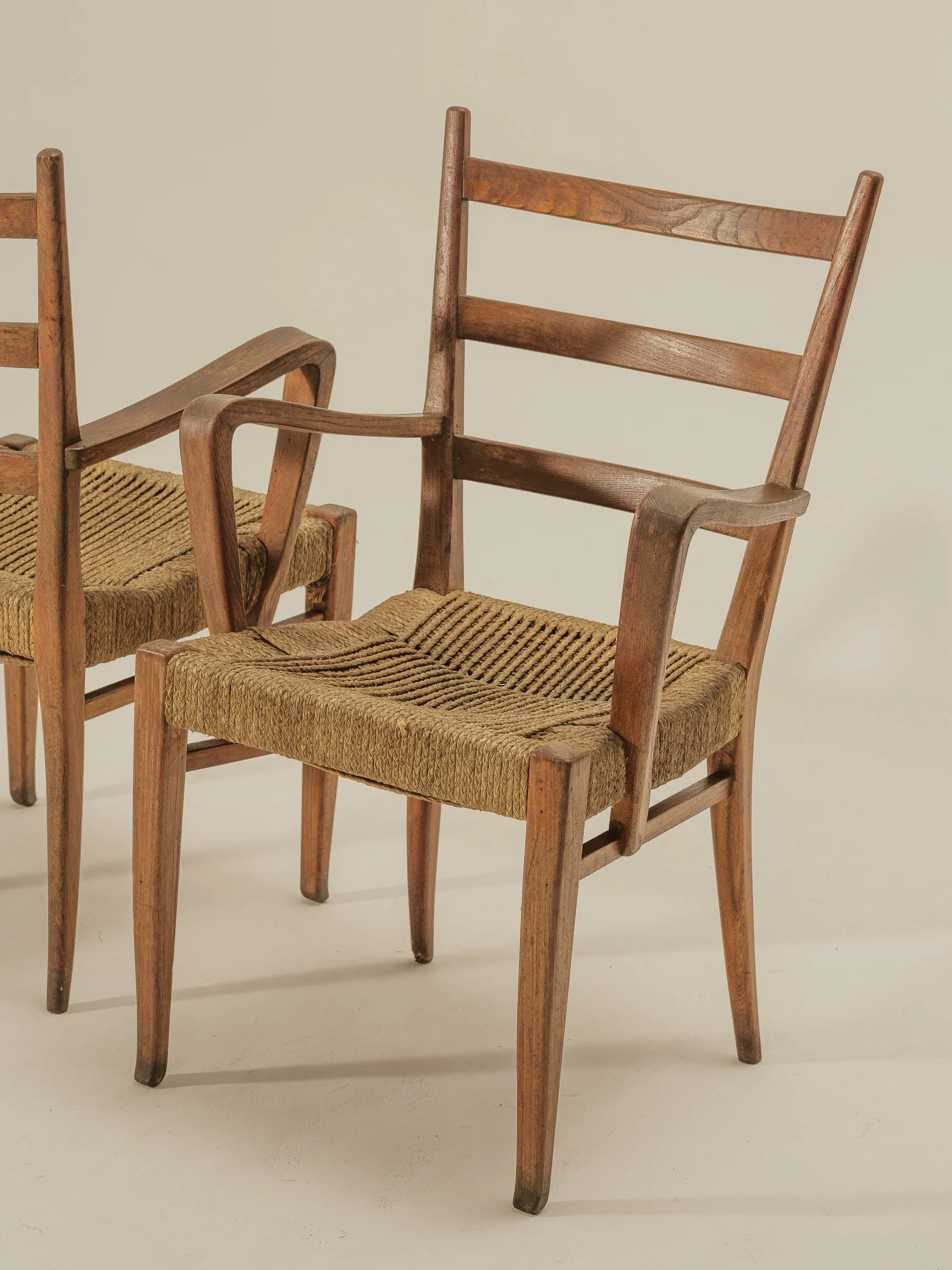 Ladderback Chairs by Guglielmo Pecorini