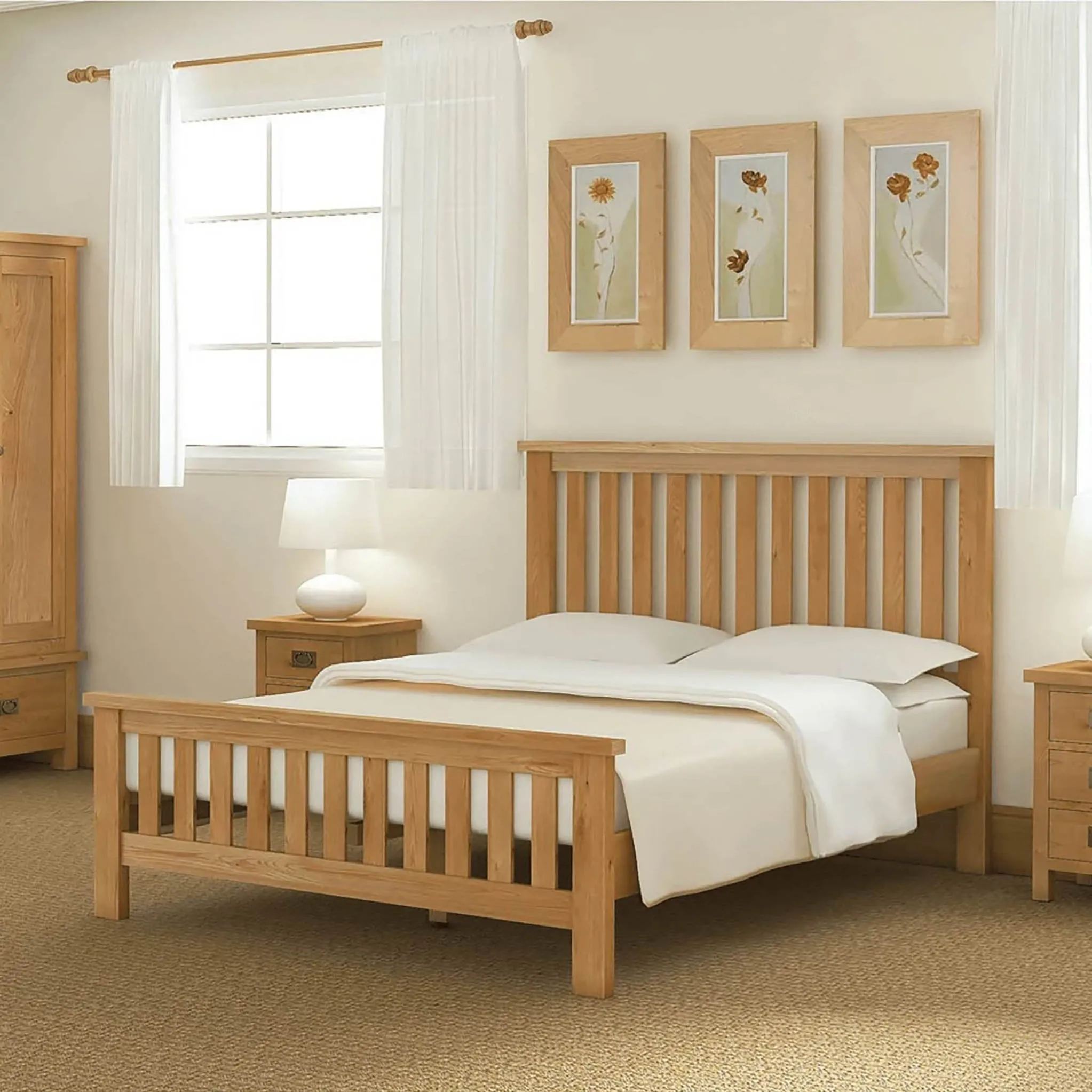 Lanner Oak 5' Bed