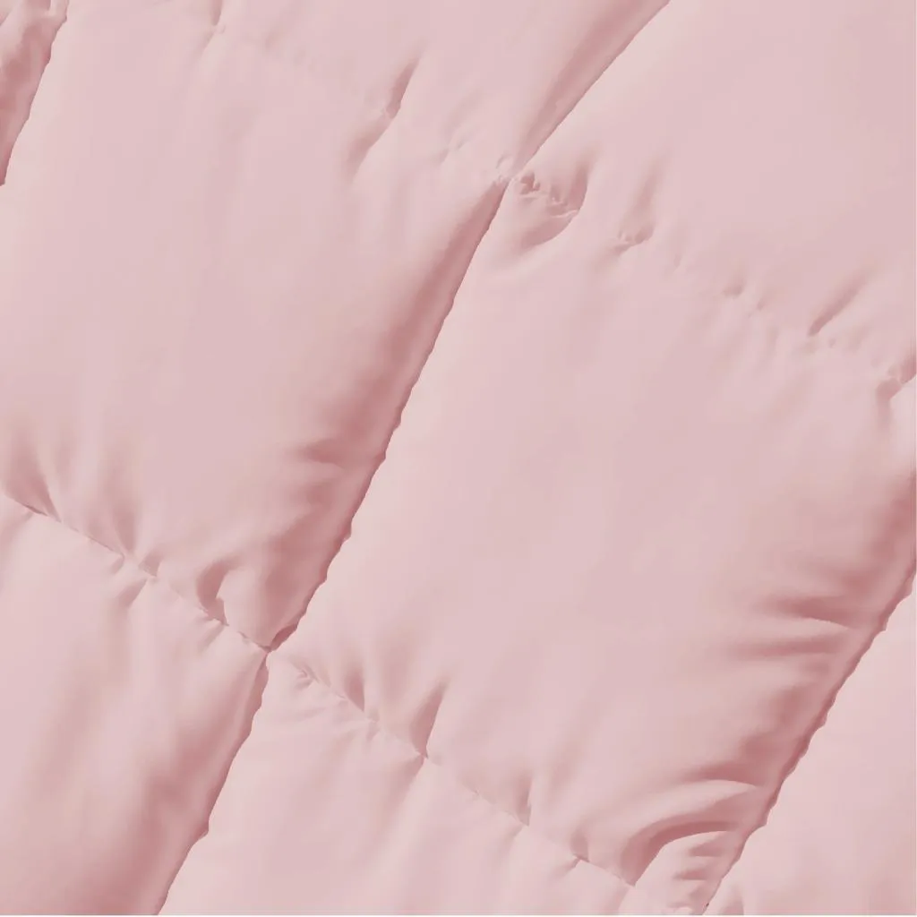 Luxor Australian Made Summer Blush 200GSM Bamboo Blend Quilt Single