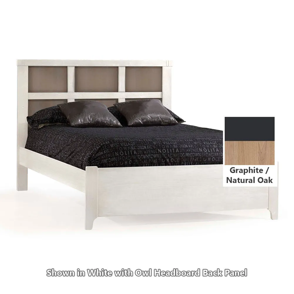 Natart Rustico Moderno Double Bed 54 inch