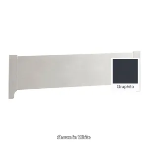 Natart Rustico Moderno Low Profile Footboard - Graphite